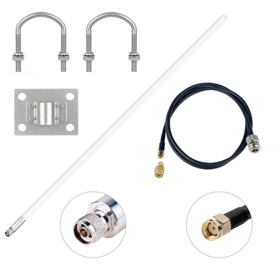 N Male 130CM Long Range Hotspot Omni Direction 5.8dbi 8dbi 868MHz 915MHz Outdoor Fiberglass Lora Antenna Helium Miner